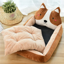 Load image into Gallery viewer, Cartoon Warm Pet Washable Sofa Bed