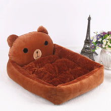Load image into Gallery viewer, Cartoon Warm Pet Washable Sofa Bed