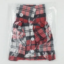 Load image into Gallery viewer, British Style Plaid Dog Shirts