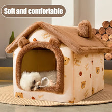 Load image into Gallery viewer, Folding Soft Warm Dog House