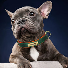 Load image into Gallery viewer, Personalized Leather Dog Collars