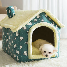 Load image into Gallery viewer, Folding Soft Warm Dog House