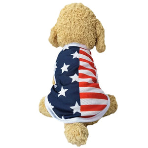 Independence Day Style Dog T-shirts