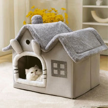 Load image into Gallery viewer, Folding Soft Warm Dog House