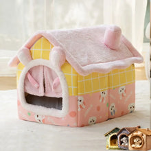 Load image into Gallery viewer, Folding Soft Warm Dog House