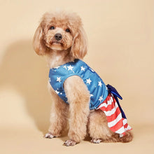 Load image into Gallery viewer, American Flag Female Dog Dress