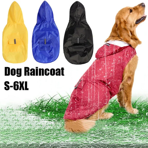 Outdoors Dog Raincoat Poncho