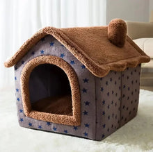 Load image into Gallery viewer, Folding Soft Warm Dog House