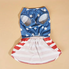 Load image into Gallery viewer, American Flag Female Dog Dress