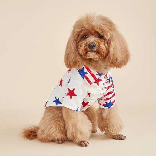 American Flag Dog Shirts