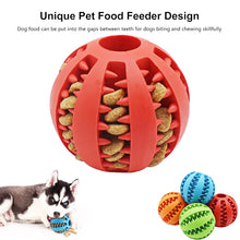 Load image into Gallery viewer, Dogs Interactive Elastic Chew Balls