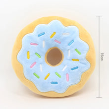 Load image into Gallery viewer, Squeaky Donut Plush Toys