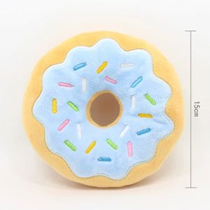 Squeaky Donut Plush Toys