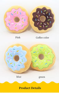 Squeaky Donut Plush Toys