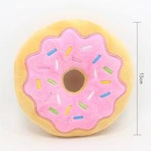 Load image into Gallery viewer, Squeaky Donut Plush Toys