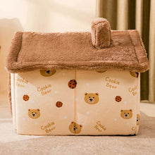 Load image into Gallery viewer, Folding Soft Warm Dog House