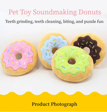 Load image into Gallery viewer, Squeaky Donut Plush Toys