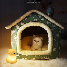 Load image into Gallery viewer, Folding Soft Warm Dog House