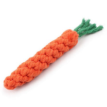 Load image into Gallery viewer, Carrot Shape Rope Toy