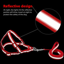 Load image into Gallery viewer, Nylon Reflective Dog Harness