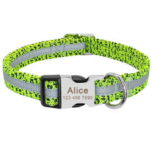 Load image into Gallery viewer, Reflective Dog Collar