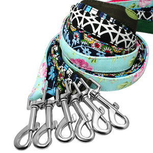 Nylon Print Dog Leash