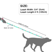 Load image into Gallery viewer, Nylon Print Dog Leash