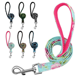 Nylon Print Dog Leash