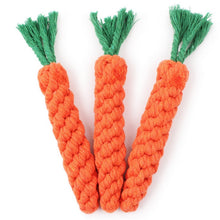 Load image into Gallery viewer, Carrot Shape Rope Toy