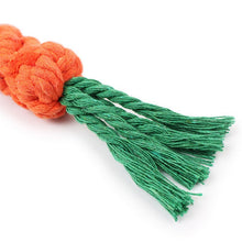 Load image into Gallery viewer, Carrot Shape Rope Toy