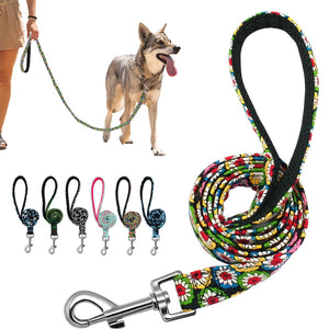 Nylon Print Dog Leash